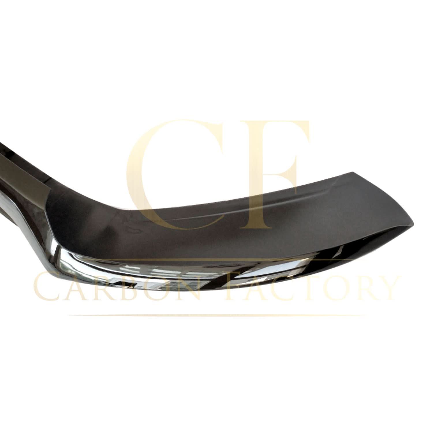 C43 Style Gloss Black Front Splitter for Mercedes Benz W205 C Class 15-18 - Carbon Factory