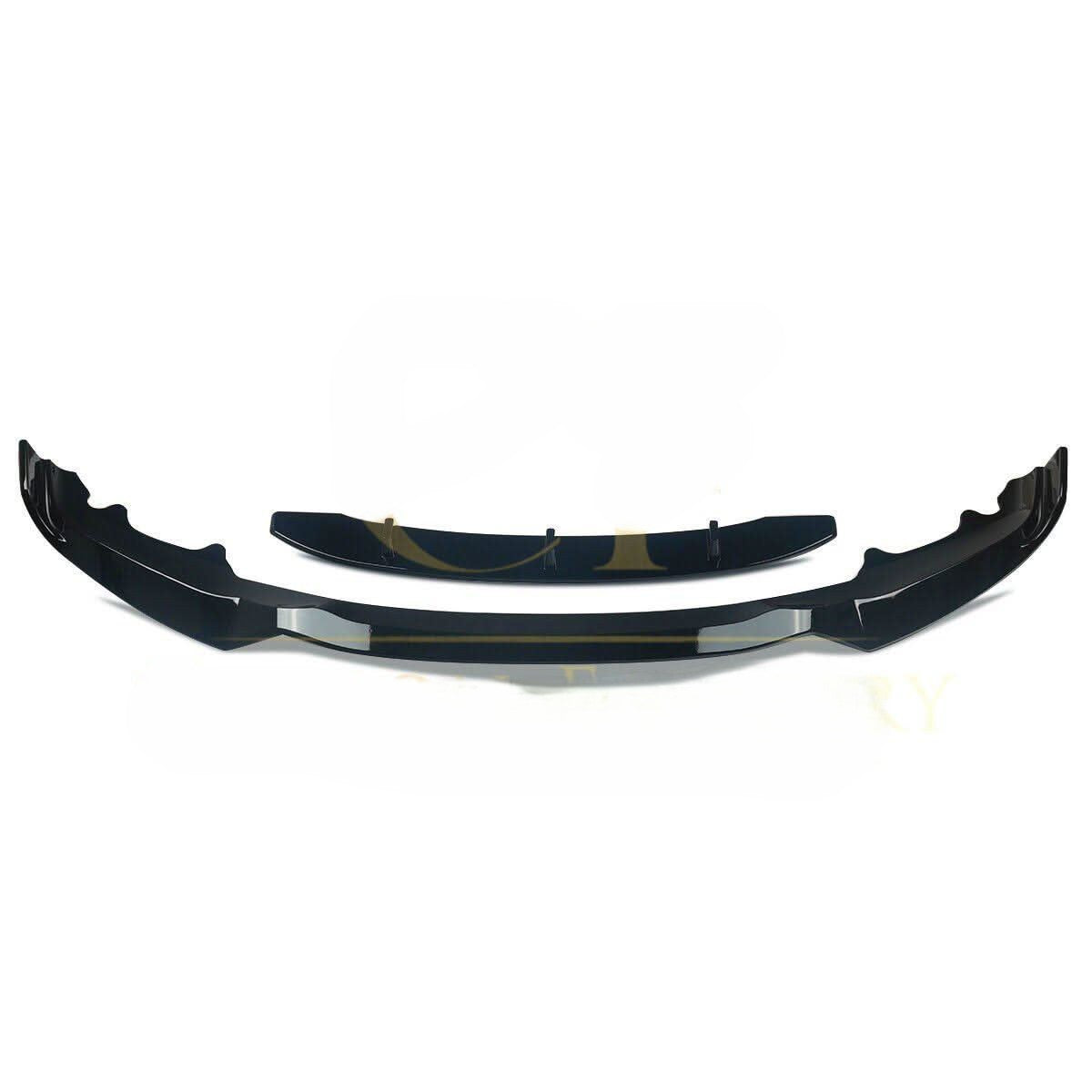 Carbon Factory Style Gloss Black Front Splitter for BMW F15 X5 13-18