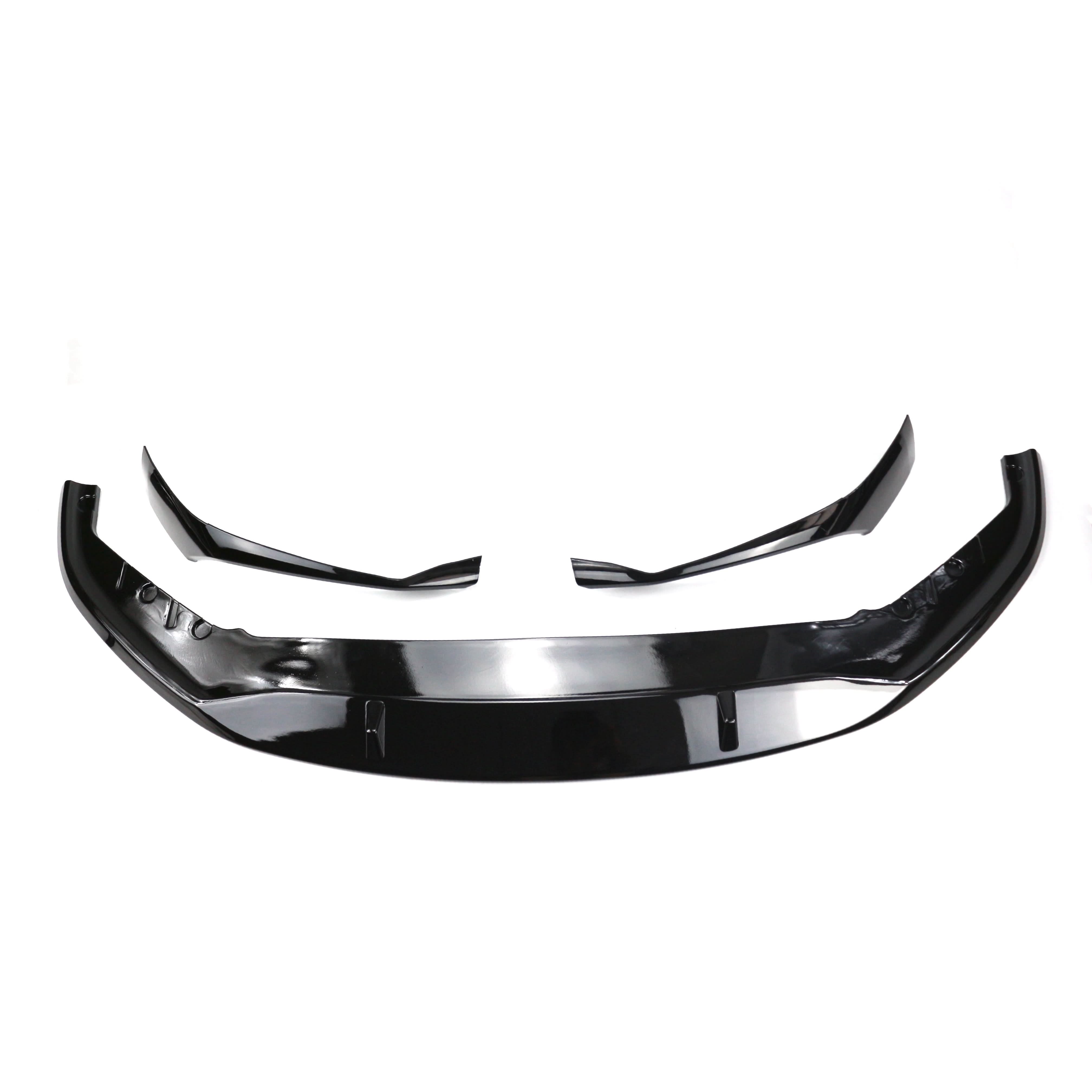 CF Style Gloss Black Front Splitter for BMW G30 G31 5 Series LCI 21-24 - Carbon Factory