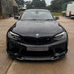 CS Style Gloss Black Front Splitter for BMW F87 M2C 14-18 - Carbon Factory