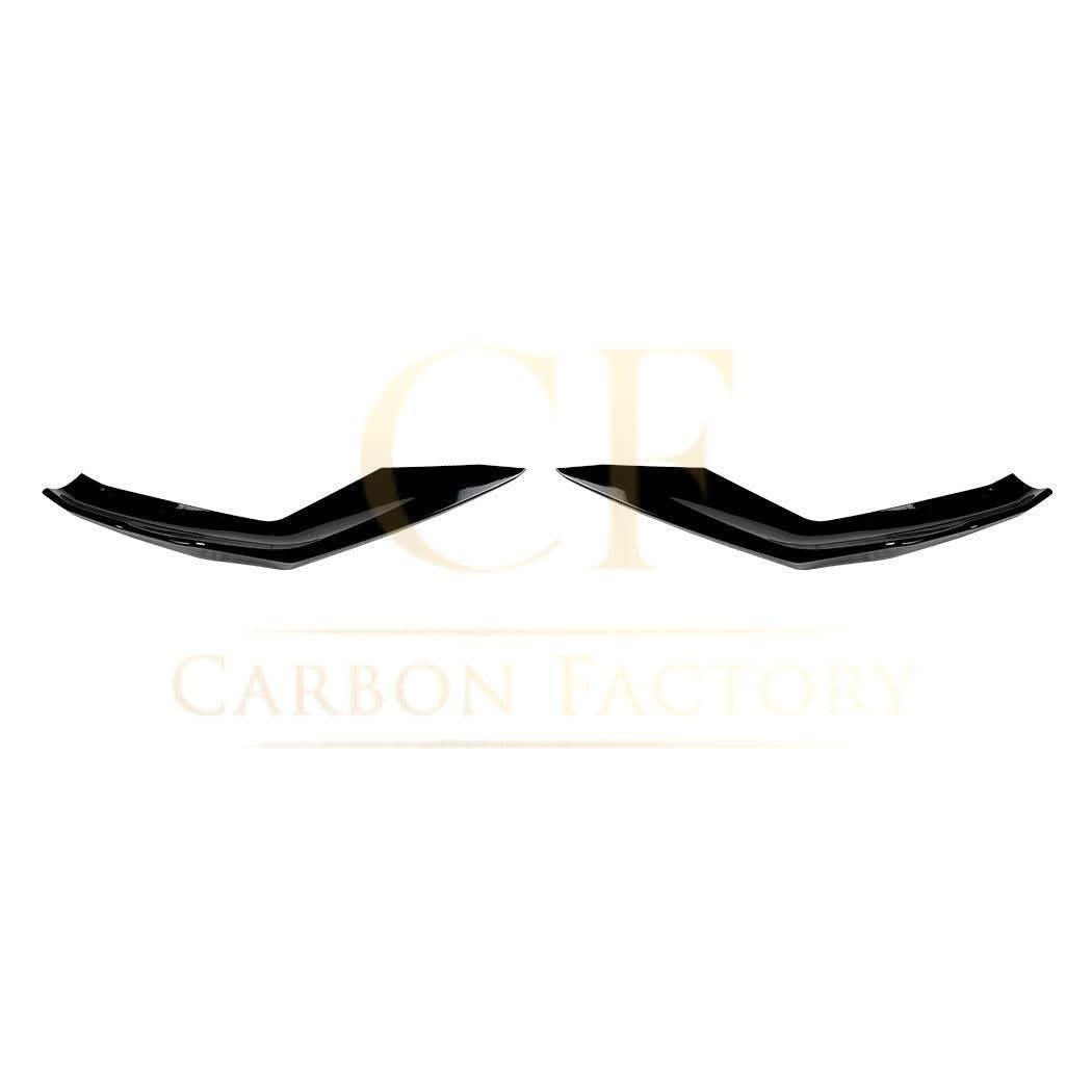 CS Style Gloss Black Front Splitter for BMW F90 M5 21-24 - Carbon Factory