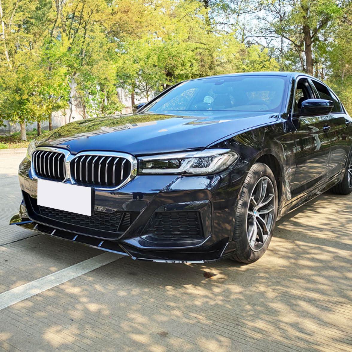 CS Style Gloss Black Front Splitter for BMW G30 G31 5 Series LCI 21-24 - Carbon Factory