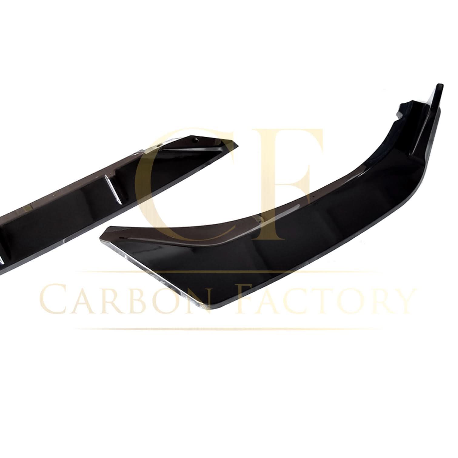 CS Style Gloss Black Front Splitter for BMW G30 G31 5 Series LCI 21-24 - Carbon Factory