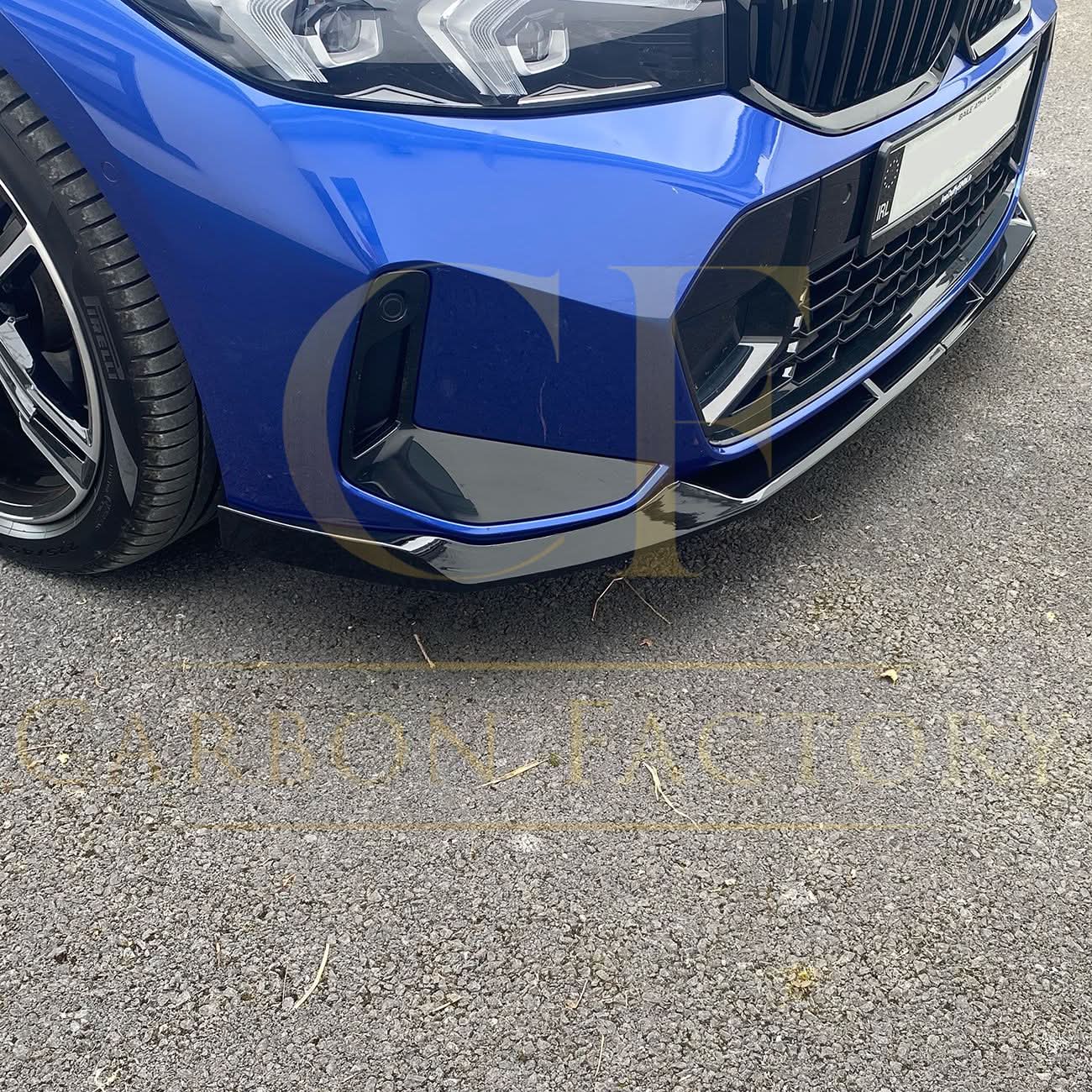 FD Style Gloss Black Front Splitter for BMW 3 Series G20 G21 LCI 23-Present - Carbon Factory