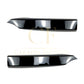 Gloss Black Front Bumper Covers for BMW 1 Series E82 E88 2007-2013 - Carbon Factory
