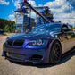Gloss Black Front Splitter Covers for BMW E92 E93 3 Series LCI 09-13 - Carbon Factory