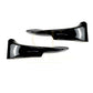 Gloss Black Front Splitter Covers for BMW E92 E93 3 Series LCI 09-13 - Carbon Factory