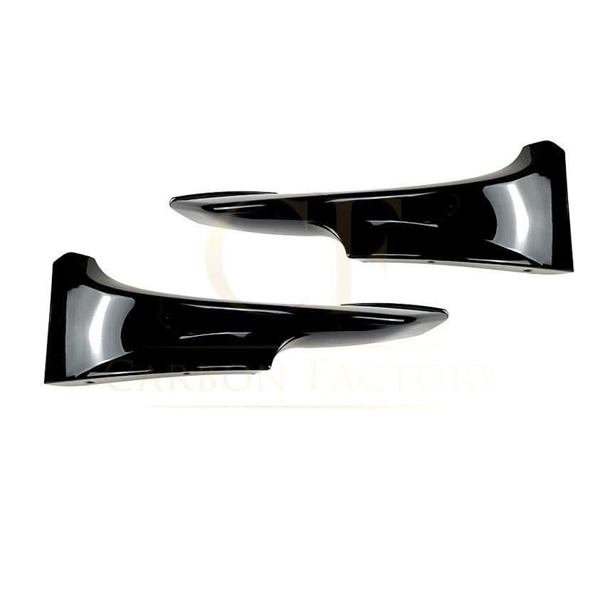 Gloss Black Front Splitter Covers for BMW E92 E93 3 Series LCI 09-13 - Carbon Factory