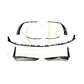 Gloss Black Front Splitter Set for Mercedes Benz W206 C Class 22-Present - Carbon Factory