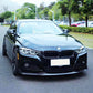 MAD Style Gloss Black Front Splitter for BMW F30 F31 3 Series M Sport 12-19 - Carbon Factory