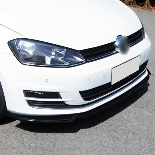 Max Style Gloss Black Front Splitter for VW Golf MK7 MK7.5 13-20 - Carbon Factory