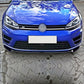 Max Style Gloss Black Front Splitter for VW Golf MK7 R-LINE / R 13-16 - Carbon Factory
