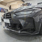 MP Style Gloss Black Front Splitter 3 Pieces for BMW G80 M3 G82 G83 M4 21-Present - Carbon Factory