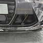 MP Style Gloss Black Front Splitter 3 Pieces for BMW G80 M3 G82 G83 M4 21-Present - Carbon Factory