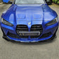 MP Style Gloss Black Front Splitter 3 Pieces for BMW G80 M3 G82 G83 M4 21-Present - Carbon Factory