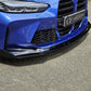MP Style Gloss Black Front Splitter 3 Pieces for BMW G80 M3 G82 G83 M4 21-Present - Carbon Factory