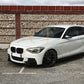 MP Style Gloss Black Front Splitter (4 pieces kit) for BMW F20 1 Series Pre-LCI 12-14 - Carbon Factory