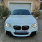 MP Style Gloss Black Front Splitter (4 pieces kit) for BMW F20 1 Series Pre-LCI 12-14 - Carbon Factory