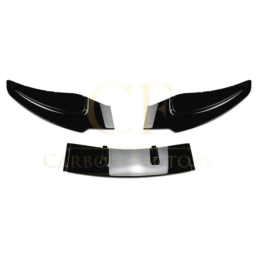 MP Style Gloss Black Front Splitter for BMW 1 Series E81 E82 E88 E87 2007-2013 - Carbon Factory