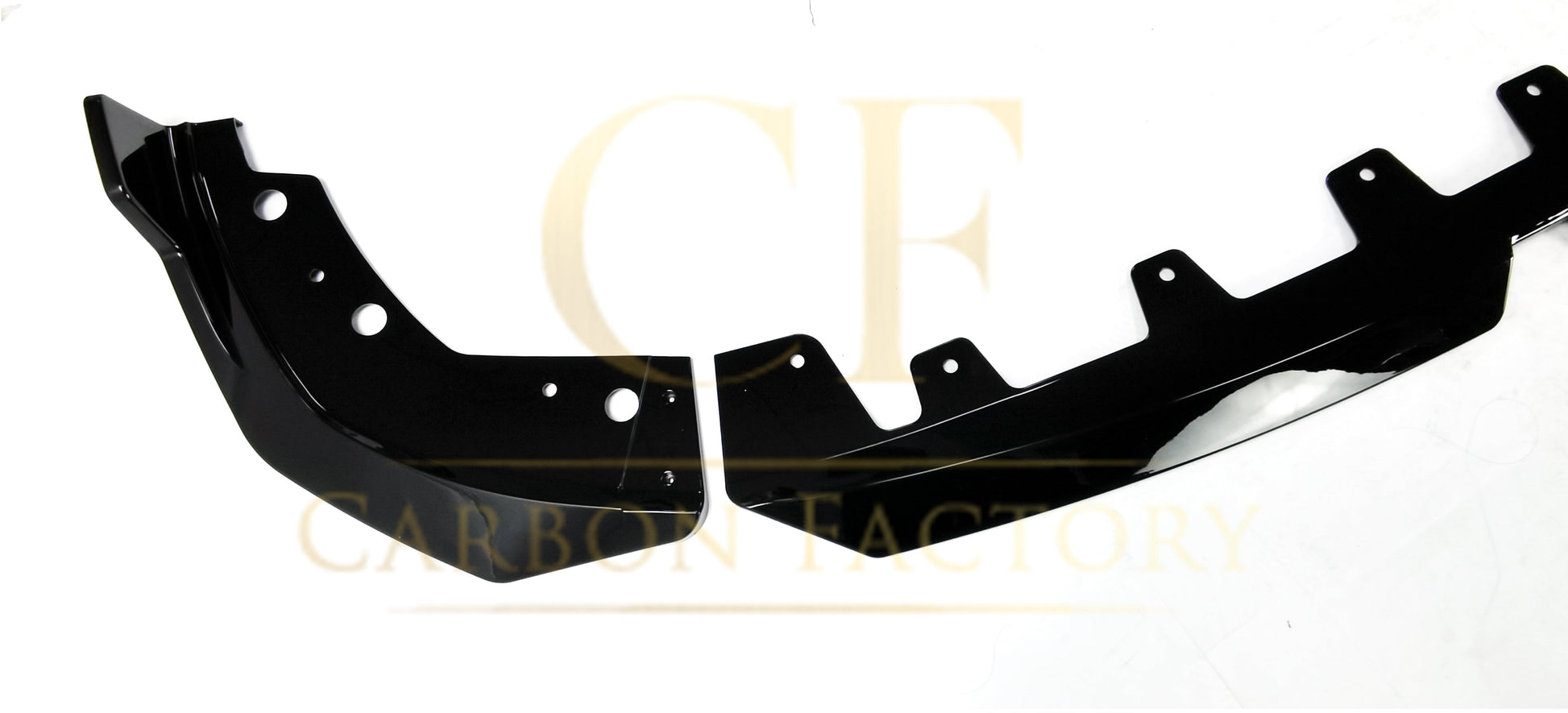 MP Style Gloss Black Front Splitter for BMW 3 Series G20 G21 LCI 23-Present - Carbon Factory