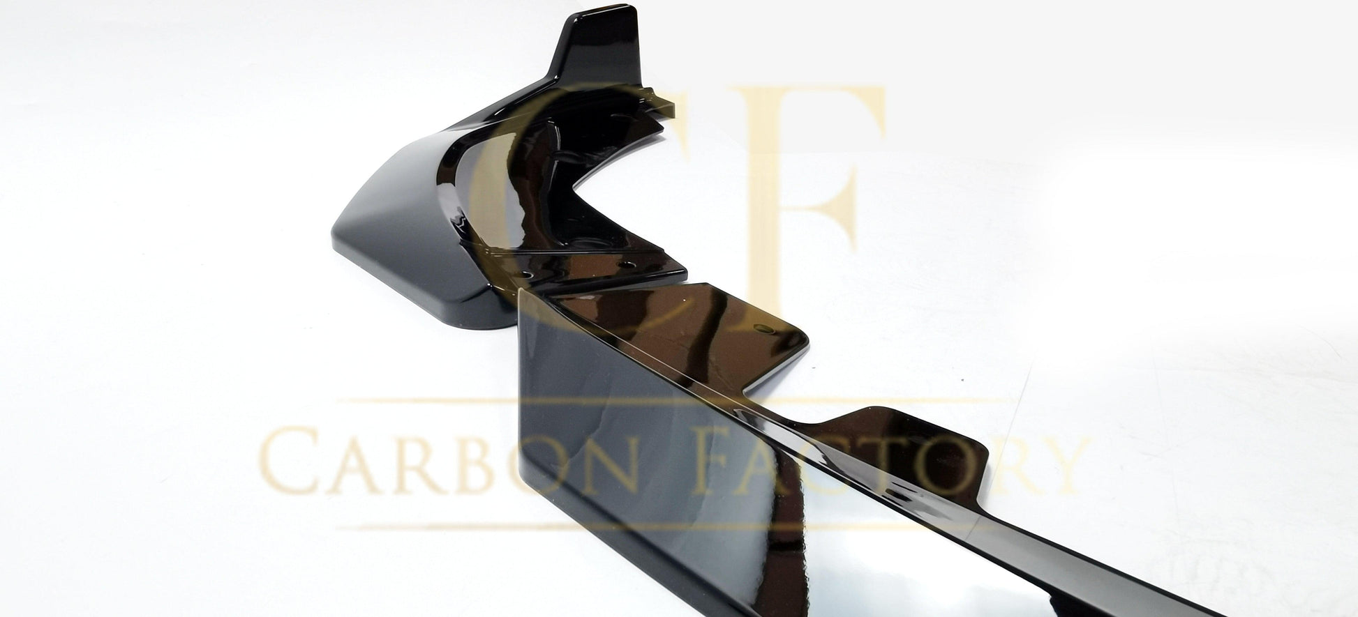 MP Style Gloss Black Front Splitter for BMW 3 Series G20 G21 LCI 23-Present - Carbon Factory