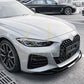 MP Style Gloss Black Front Splitter for BMW 4 Series G26 20-23 - Carbon Factory