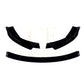 MP Style Gloss Black Front Splitter for BMW E60 E61 5 Series Pre LCI 05-07 - Carbon Factory