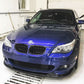 MP Style Gloss Black Front Splitter for BMW E60 E61 5 Series Standard Model 05-10 - Carbon Factory