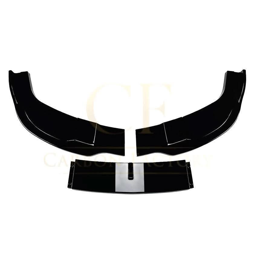 MP Style Gloss Black Front Splitter for BMW E60 E61 5 Series Standard Model 05-10 - Carbon Factory