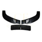 MP Style Gloss Black Front Splitter for BMW E60 E61 5 Series Standard Model 05-10 - Carbon Factory