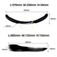 MP Style Gloss Black Front Splitter for BMW E90 E91 3 Series LCI Standard model 09-13 - Carbon Factory