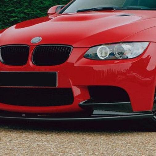 MP Style Gloss Black Front Splitter for BMW E90 E92 E93 M3 07-13 - Carbon Factory