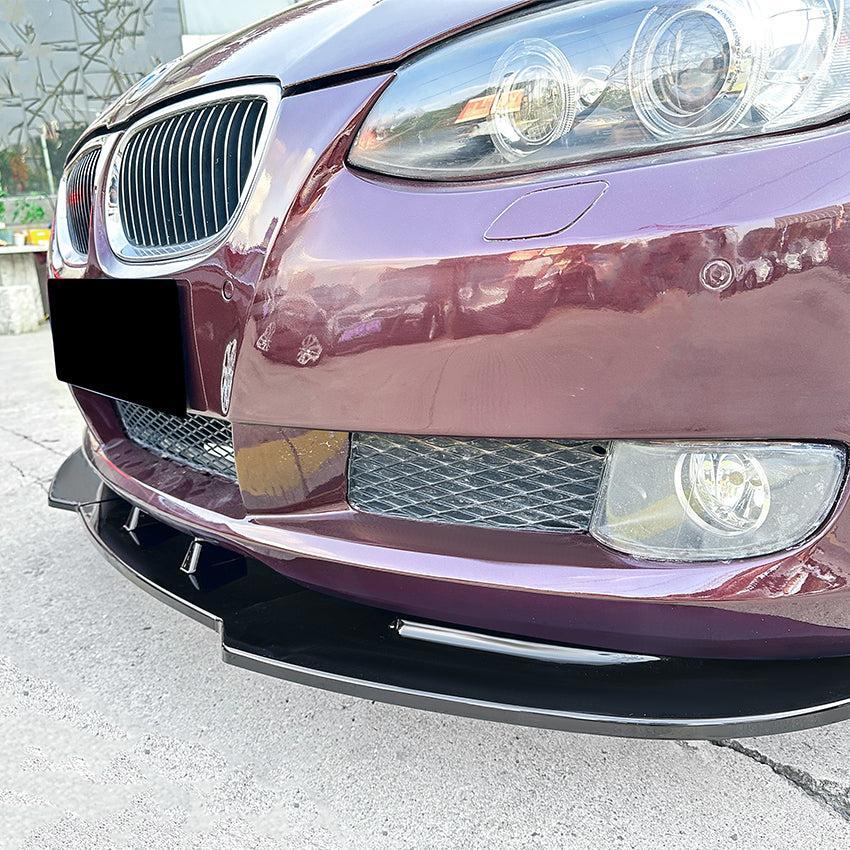 MP Style Gloss Black Front Splitter for BMW E92 E93 3 Series Standard model 05-13 - Carbon Factory