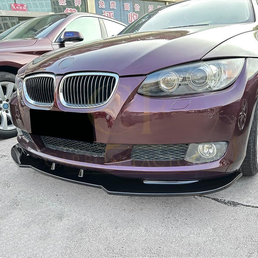 MP Style Gloss Black Front Splitter for BMW E92 E93 3 Series Standard model 05-13 - Carbon Factory
