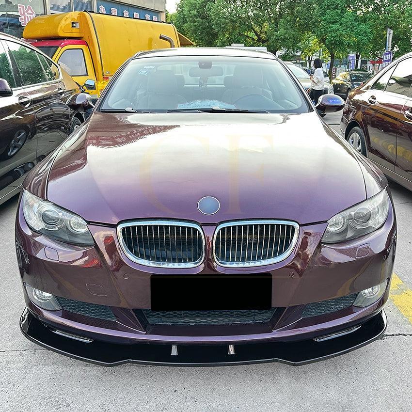 MP Style Gloss Black Front Splitter for BMW E92 E93 3 Series Standard model 05-13 - Carbon Factory