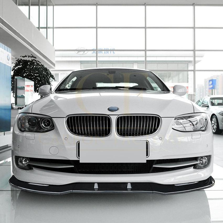 MP Style Gloss Black Front Splitter for BMW E92 E93 3 Series Standard model 05-13 - Carbon Factory