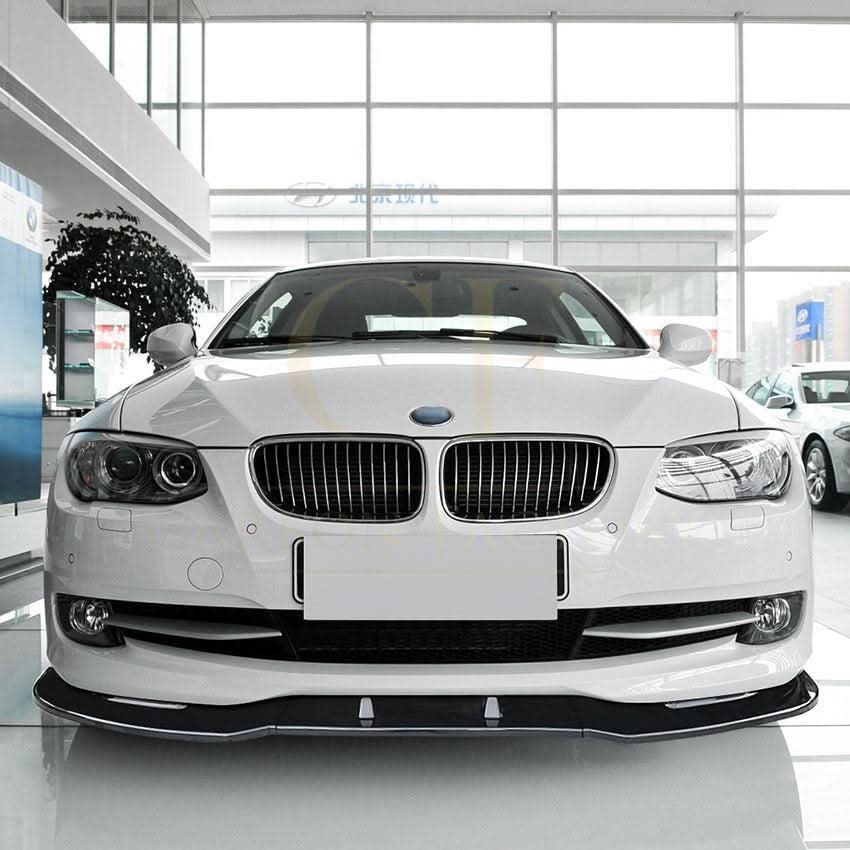 MP Style Gloss Black Front Splitter for BMW E92 E93 3 Series Standard model 05-13 - Carbon Factory