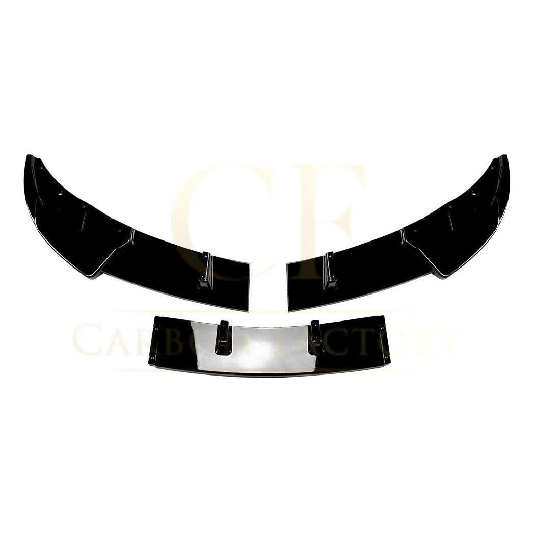 MP Style Gloss Black Front Splitter for BMW F10 F11 5 Series Pre-LCI Standard model 10-14 - Carbon Factory