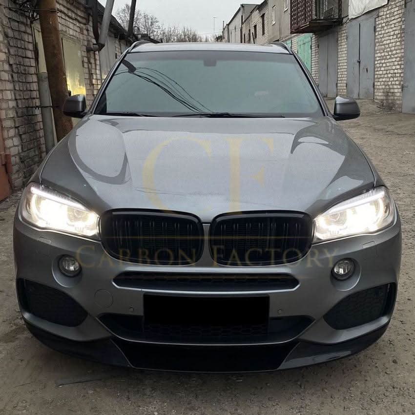 MP Style Gloss Black Front Splitter for BMW F15 X5 14-18 - Carbon Factory