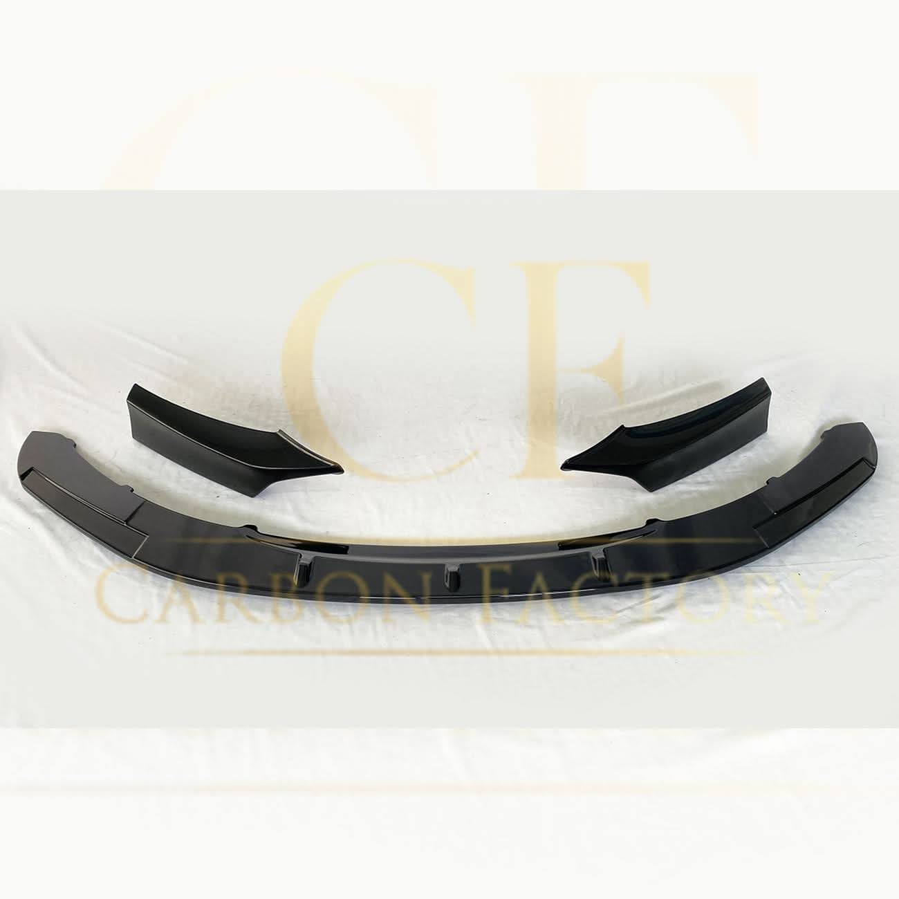 MP Style Gloss Black Front Splitter for BMW F20 1 Series Pre-LCI 12-14 - Carbon Factory
