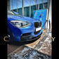 MP Style Gloss Black Front Splitter for BMW F20 1 Series Pre-LCI 12-14 - Carbon Factory