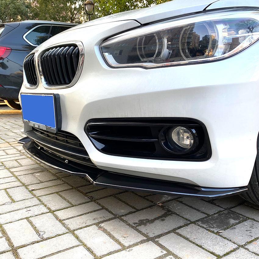 MP Style Gloss Black Front Splitter for BMW F20 F21 1 Series LCI Standard model 15-19 - Carbon Factory