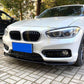 MP Style Gloss Black Front Splitter for BMW F20 F21 1 Series LCI Standard model 15-19 - Carbon Factory