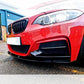 MP Style Gloss Black Front Splitter for BMW F22 2 Series M Sport 14-Present - Carbon Factory