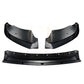 MP Style Gloss Black Front Splitter for BMW F25 X3 F26 X4 LCI 14-17 - Carbon Factory