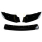 MP Style Gloss Black Front Splitter for BMW F25 X3 F26 X4 LCI 14-17 - Carbon Factory