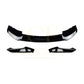 MP Style Gloss Black Front Splitter for BMW F25 X3 F26 X4 LCI 14-17 - Carbon Factory
