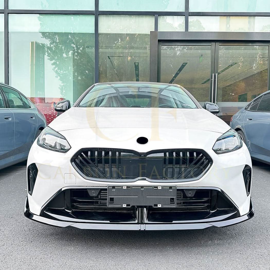 MP Style Gloss Black Front Splitter for BMW F74 2 Series Gran Coupe 25-Present - Carbon Factory