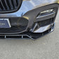MP Style Gloss Black Front Splitter for BMW G01 X3 G02 X4 Pre-LCI 18-21 - Carbon Factory