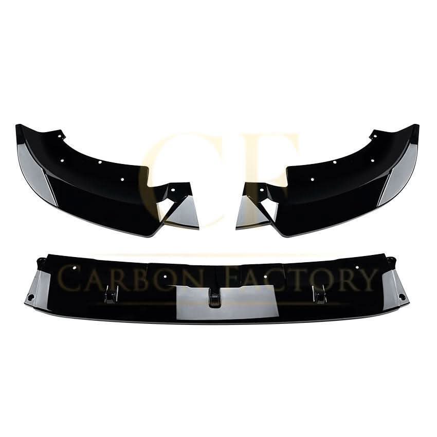 MP Style Gloss Black Front Splitter for BMW G01 X3 Pre-LCI Non M Sport 18-21 - Carbon Factory